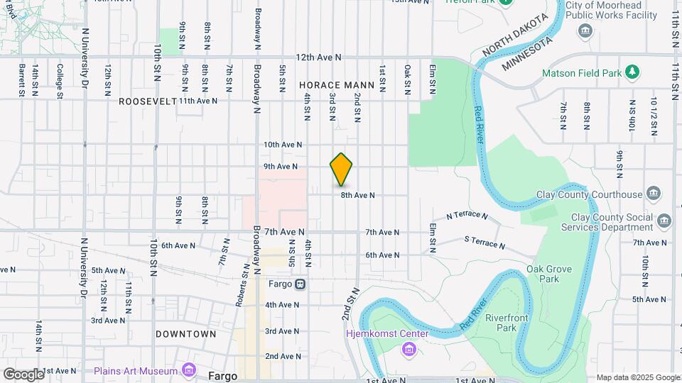 801 3rd St N Map and Location Details