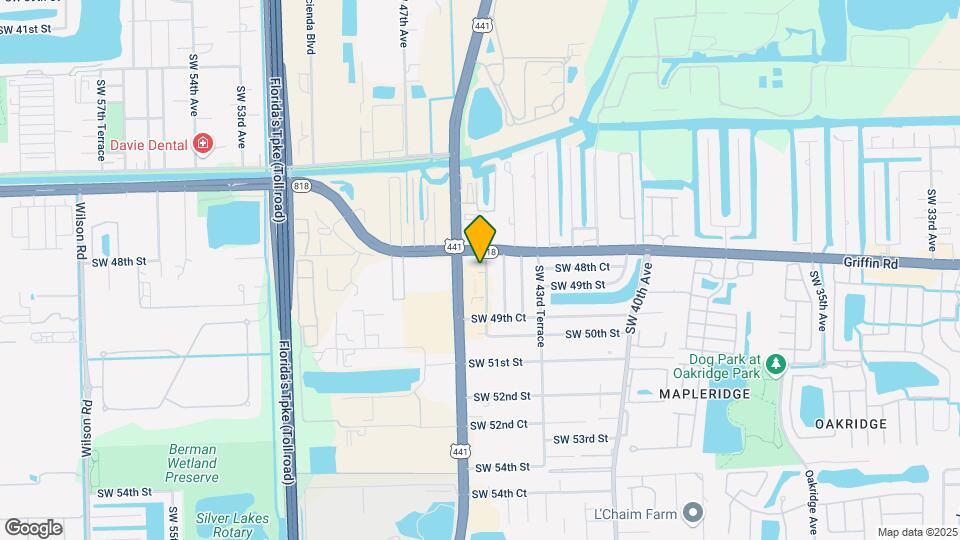4843 SW 45th Ave Map and Location Details