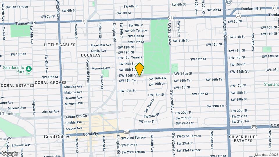 3431 SW 16th Ter Map and Location Details