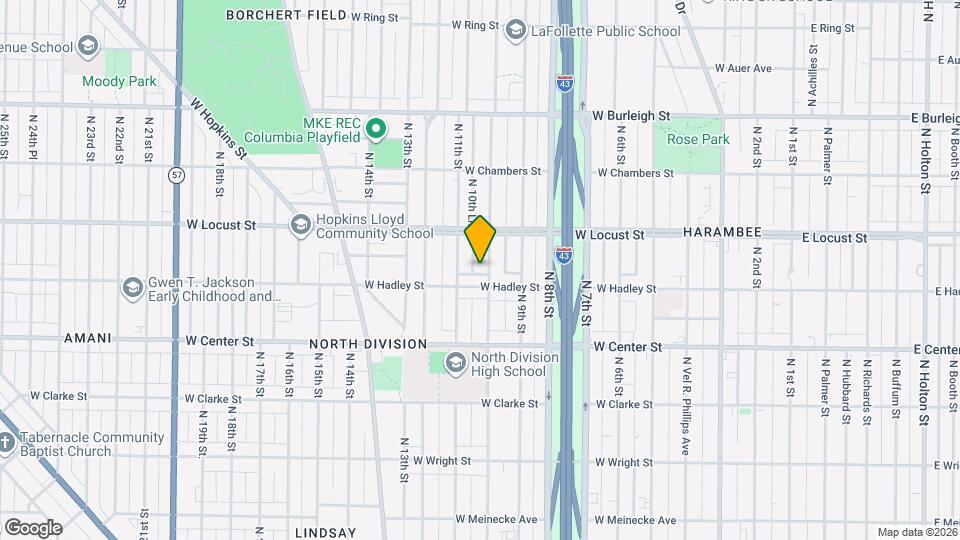 2821 N 10th St Mapa y Detalles de la Ubicación