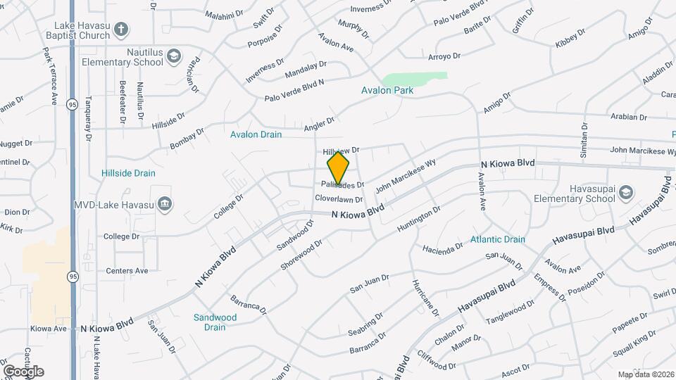 2380 Palisades Dr Map and Location Details