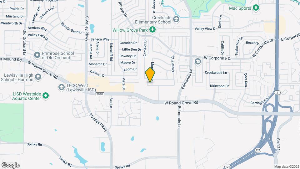 2132 Montclair Ln Map and Location Details