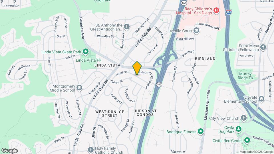 7437 Hyatt St, Unit 7437 Hyatt Mapa y Detalles de la Ubicación