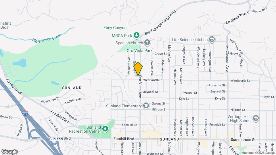 8409 Wentworth St Map and Location Details