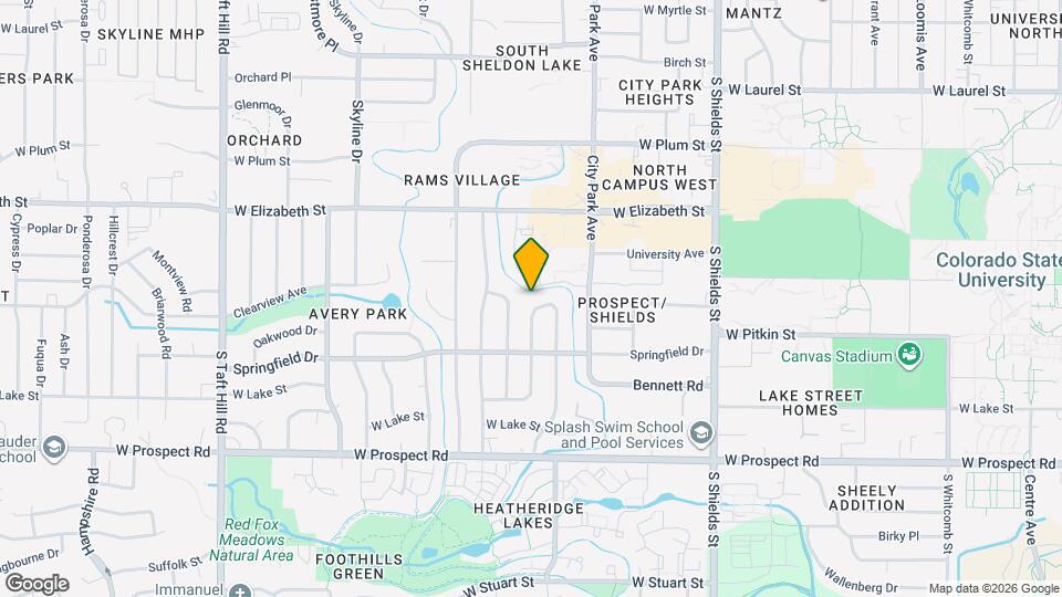 1109 Fairview Dr Map and Location Details