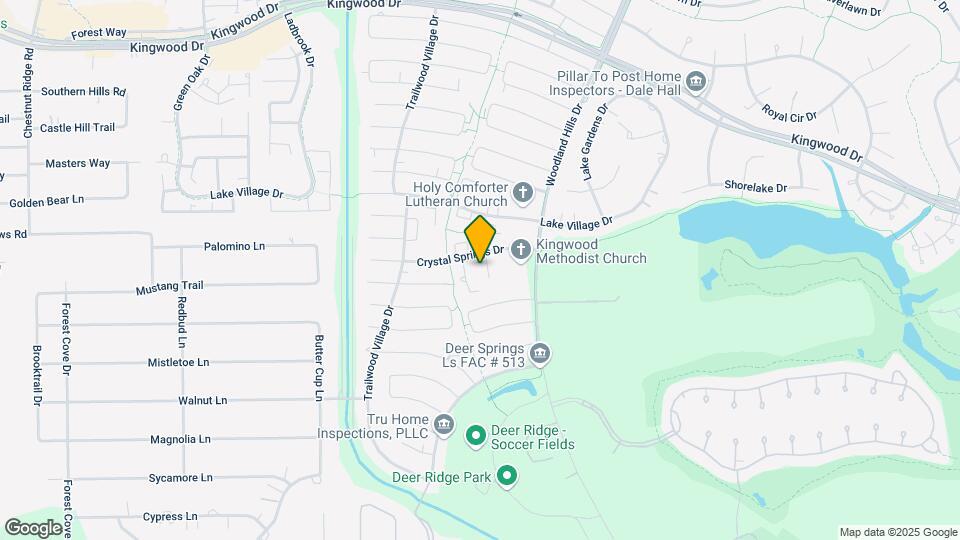 1715 Hidden Villas Dr Map and Location Details