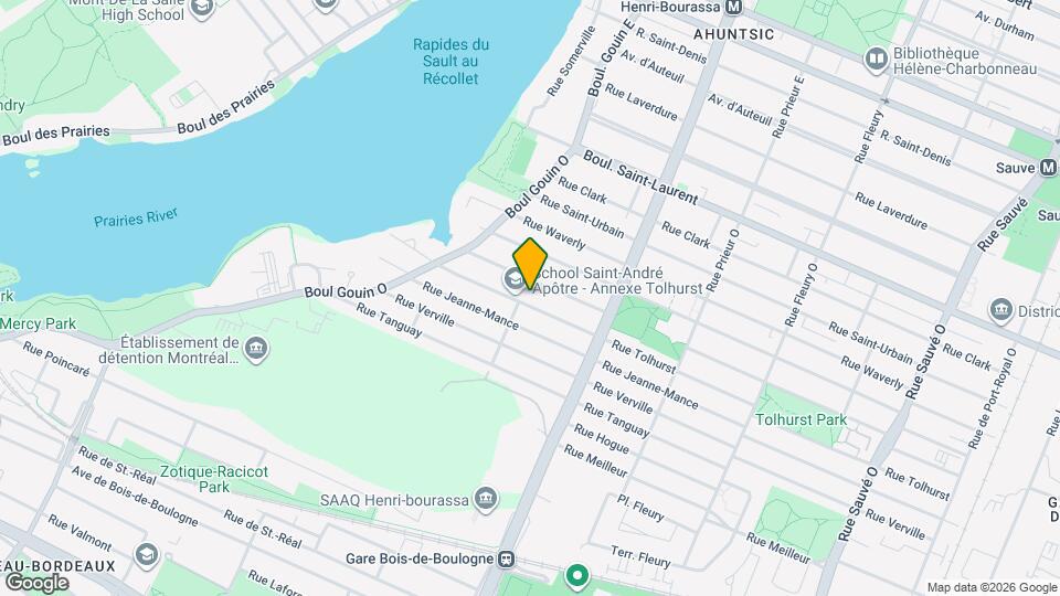 10975 Tolhurst Rue Map and Location Details