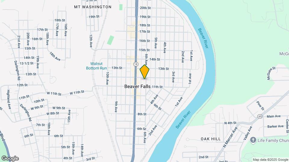 1115 6th Ave Map and Location Details