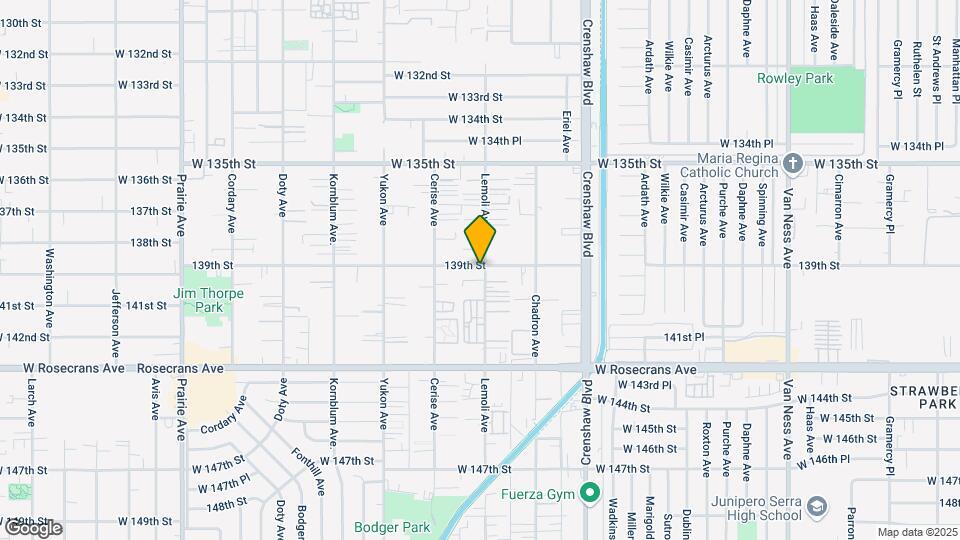13901 Lemoli Ave Map and Location Details