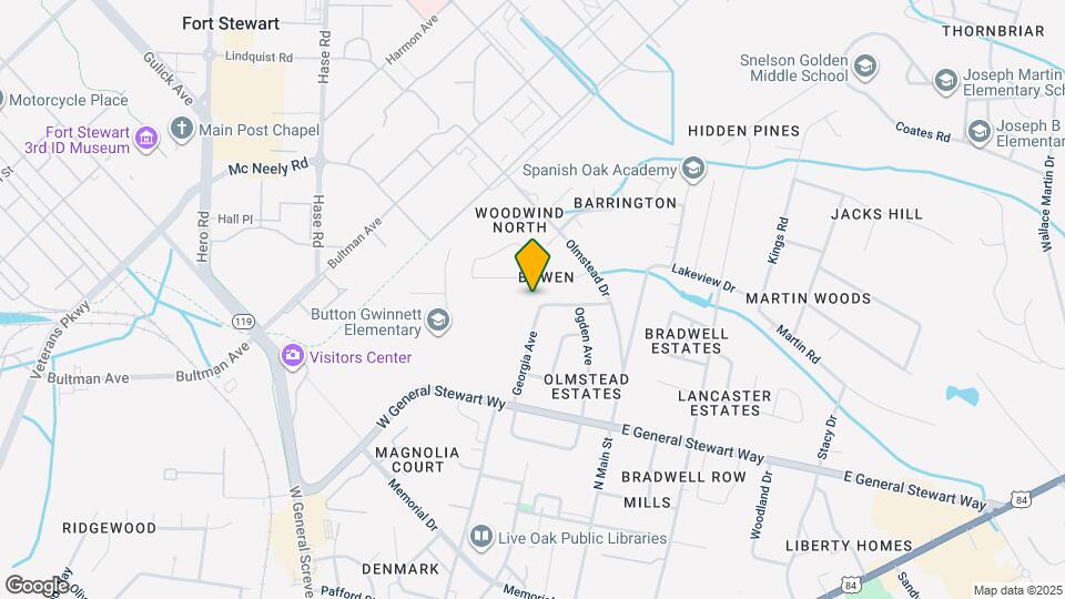 621 Georgia Ave Mapa y Detalles de la Ubicación