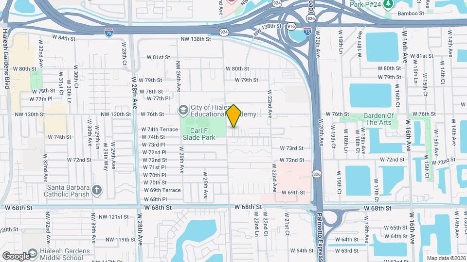 2365 W 74th St Map and Location Details