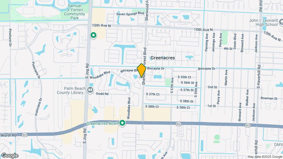 3520 Westminster Dr Map and Location Details