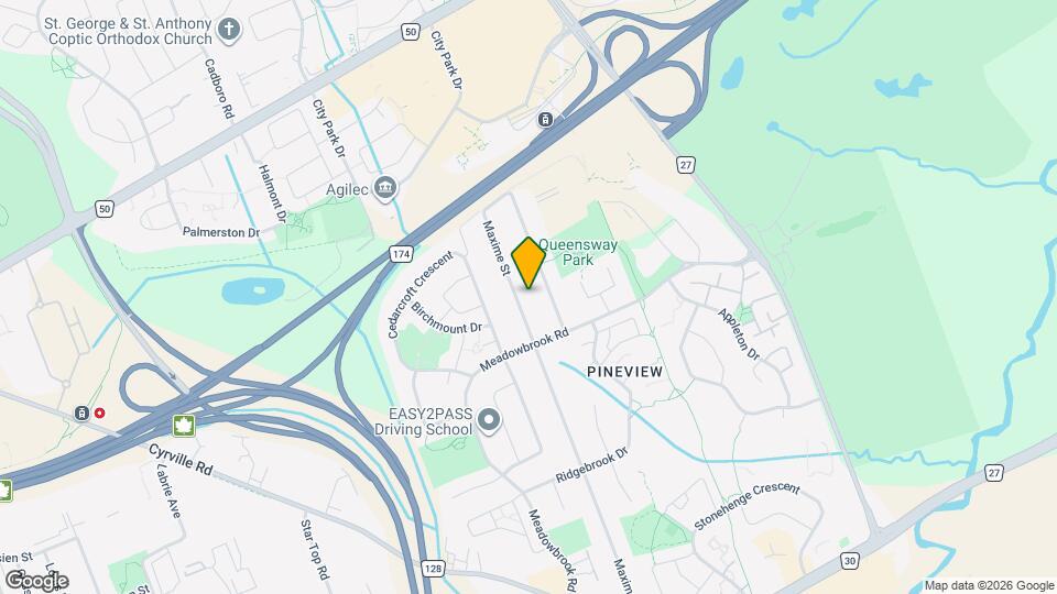 1375 Maxime St Map and Location Details