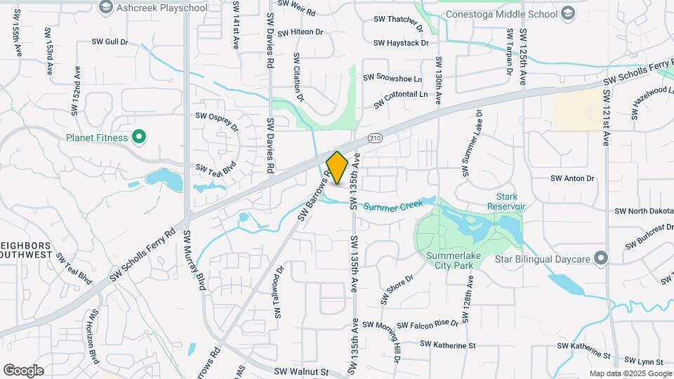 13620 SW Rosemary Ln Map and Location Details