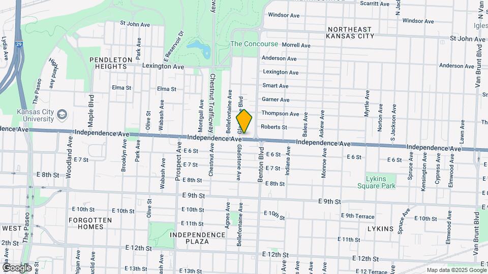 539-541 Gladstone Blvd Map and Location Details