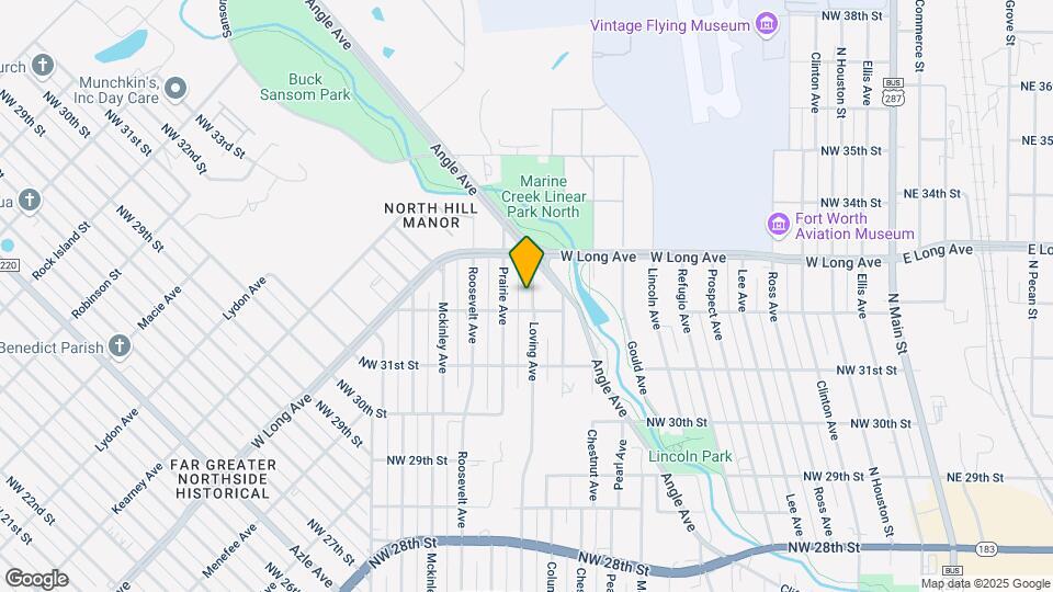3205 Loving Ave Map and Location Details