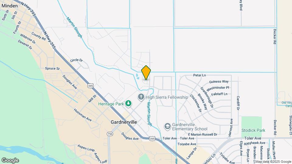 452 Blackbird Ln Map and Location Details