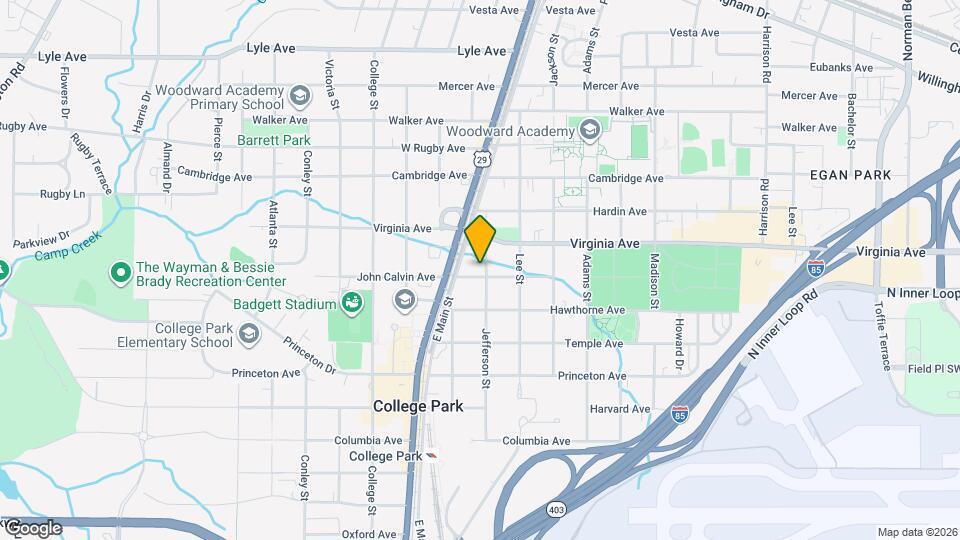 1761 John Calvin Ave Map and Location Details