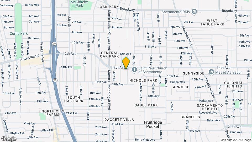 3916 San Carlos Way Map and Location Details