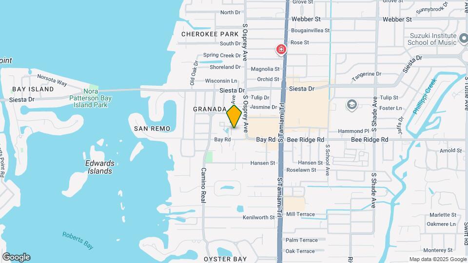 3835 Almeria Ave Map and Location Details