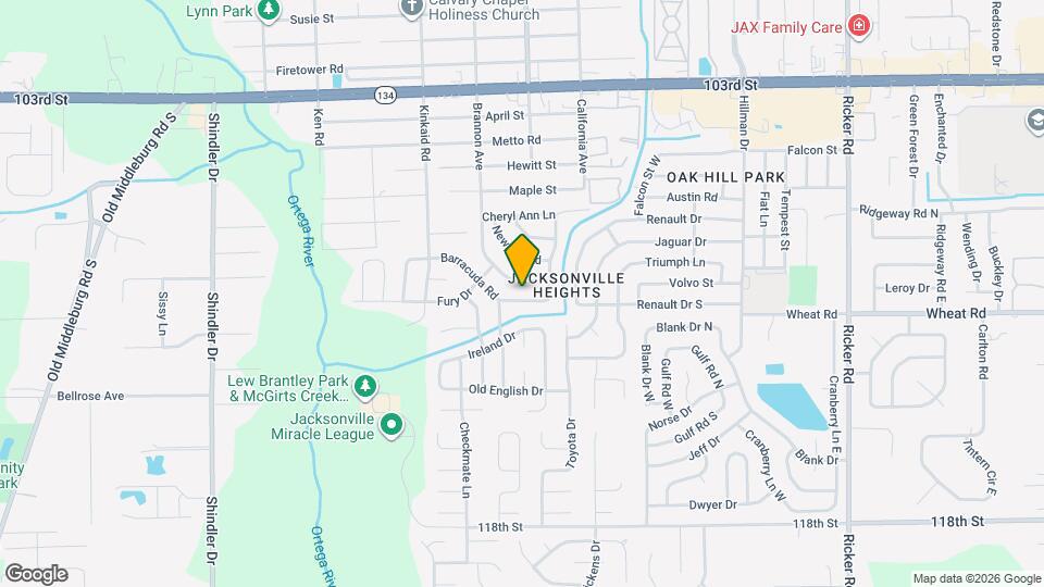 8215 Barracuda Rd Map and Location Details
