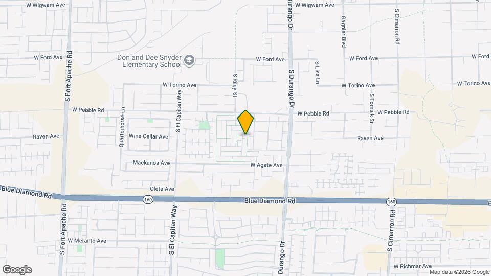 8996 Partridge Hill St Map and Location Details