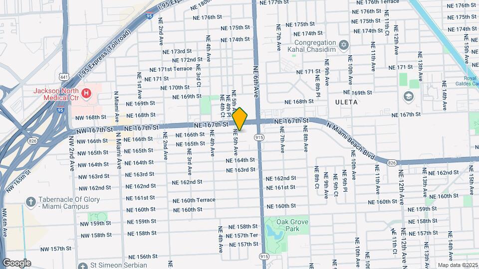 512 NE 166th St, Unit 514 Map and Location Details