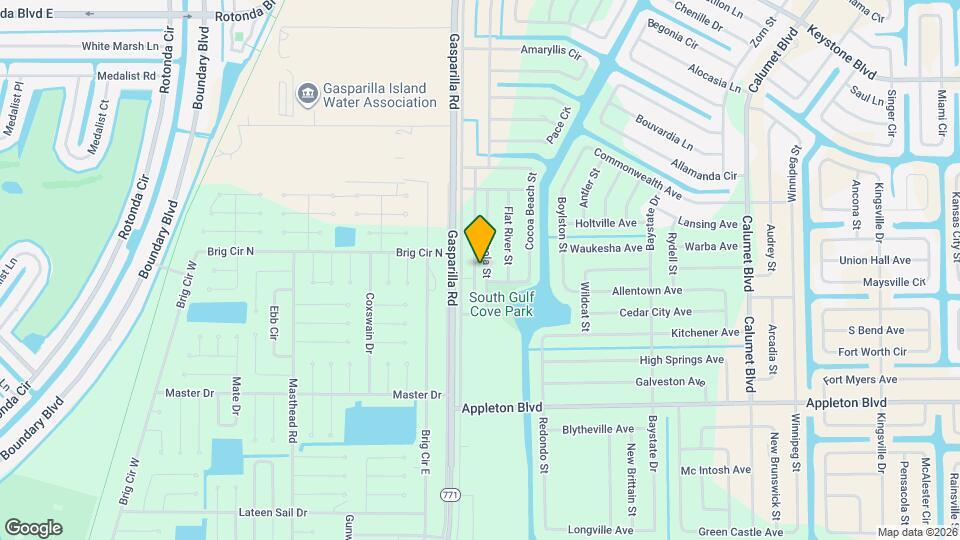 10127 Amicola St Map and Location Details