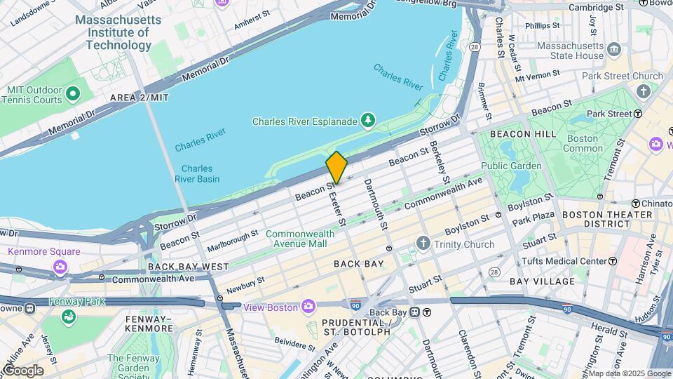 293 Beacon St Mapa y Detalles de la Ubicación