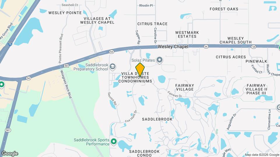 5454 Saddlebrook Way Mapa y Detalles de la Ubicación