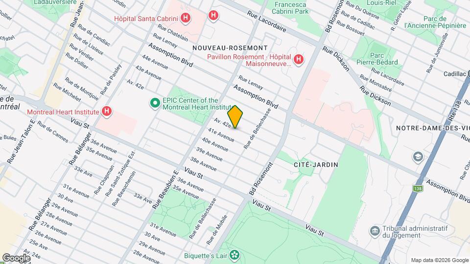 6304 42E Av Map and Location Details