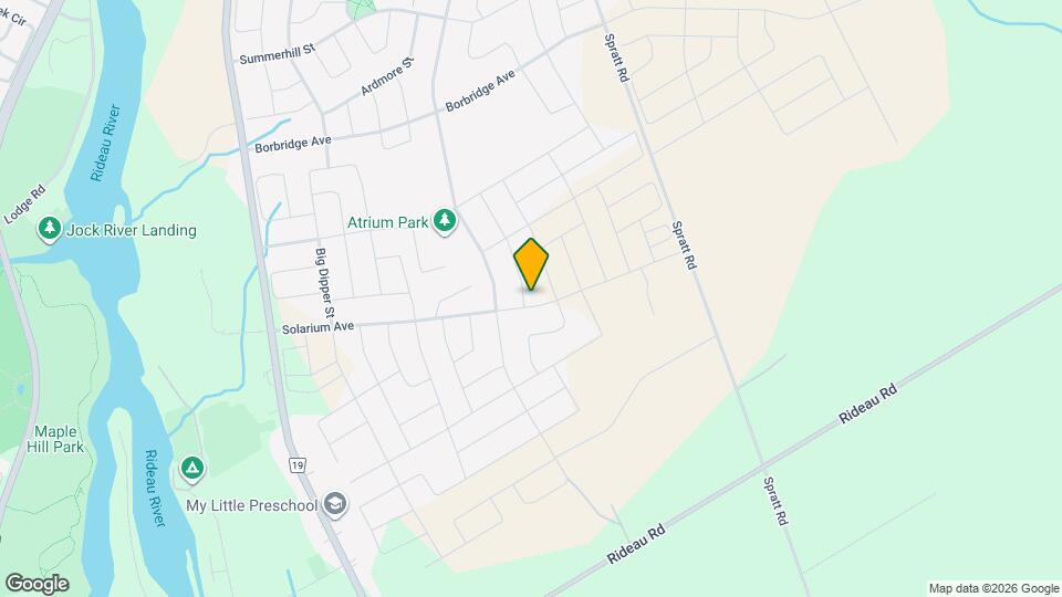 802 Solarium Ave Map and Location Details