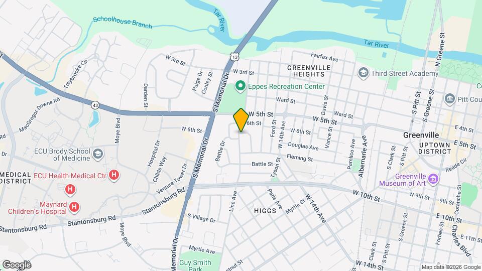 702 Bancroft Ave, Unit FL2-ID1607A Map and Location Details