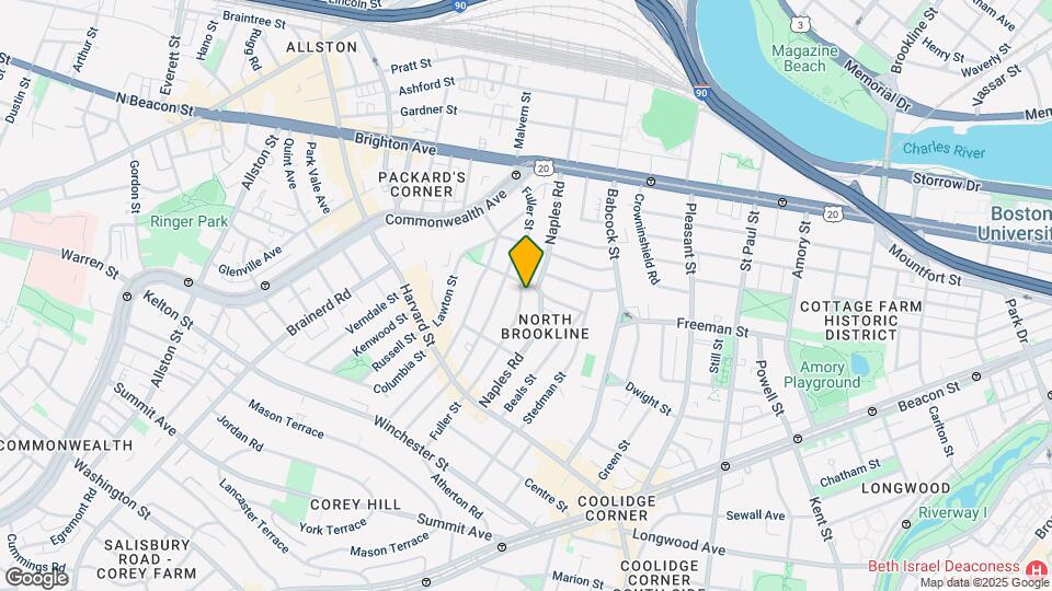147 Fuller St, Unit 3 Mapa y Detalles de la Ubicación