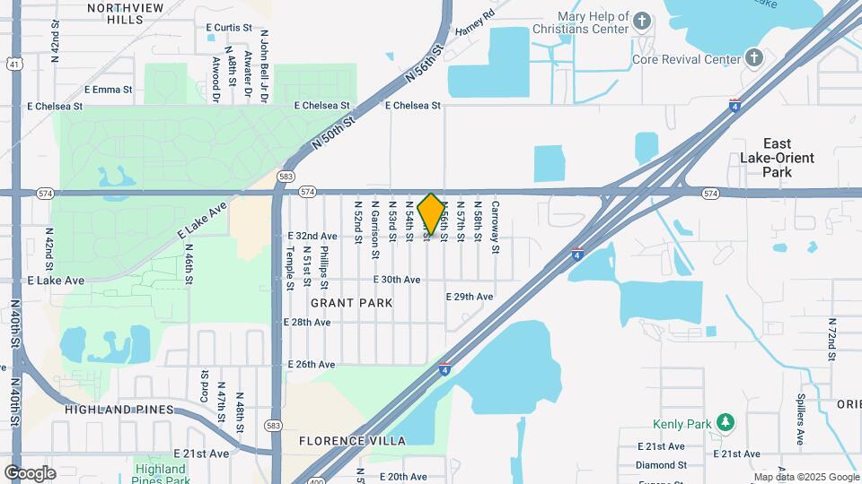 3723 N 55th St Map and Location Details