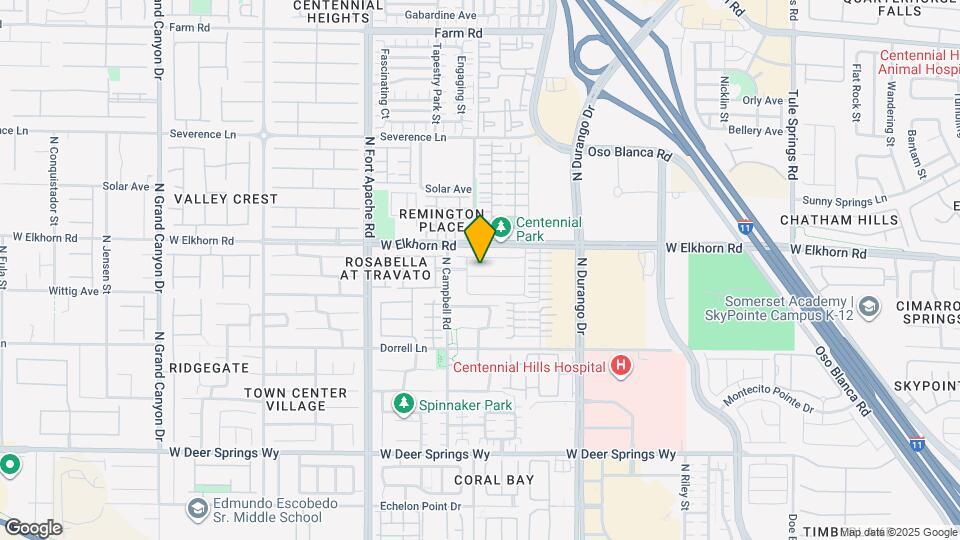 9004 Snowtrack Ave Map and Location Details