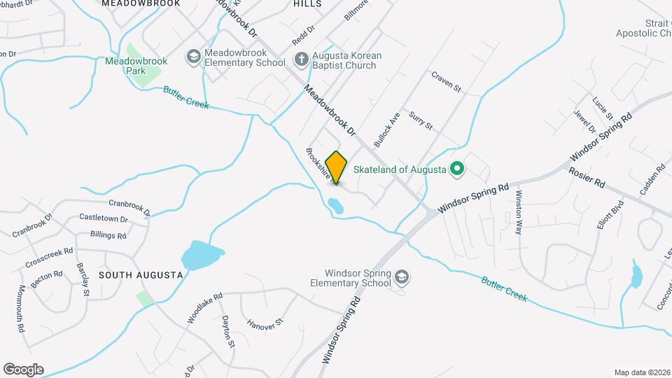 2534 Brookshire Rd Map and Location Details