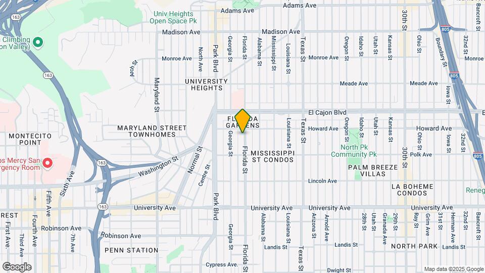 4176 Florida St Map and Location Details