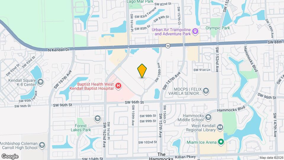 9030 SW 158th Ave Map and Location Details