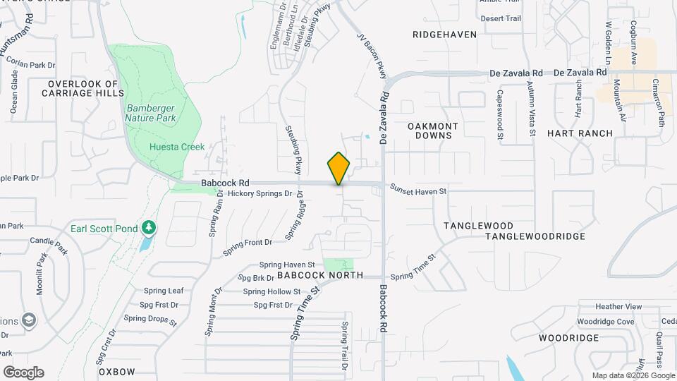 6710 Babcock Rd Map and Location Details