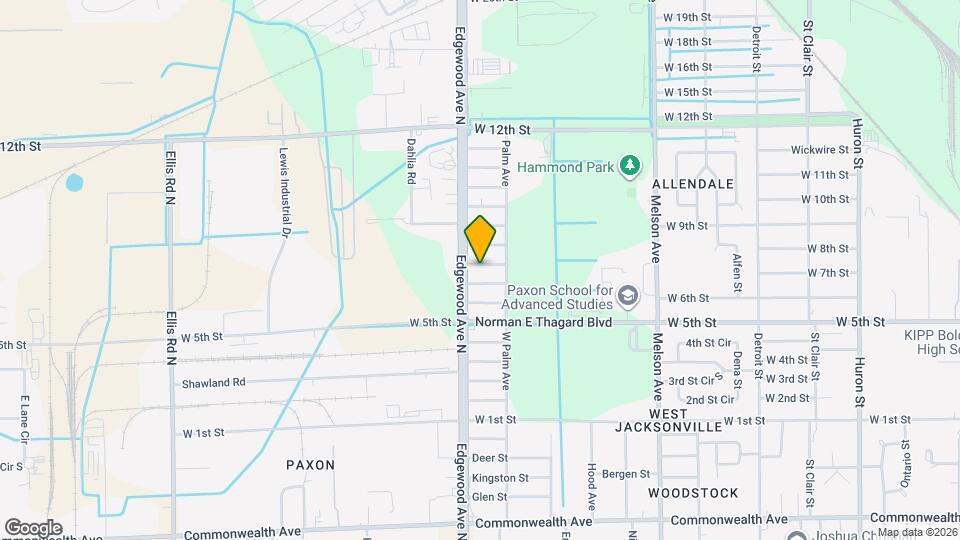 3532 Crassia St Map and Location Details