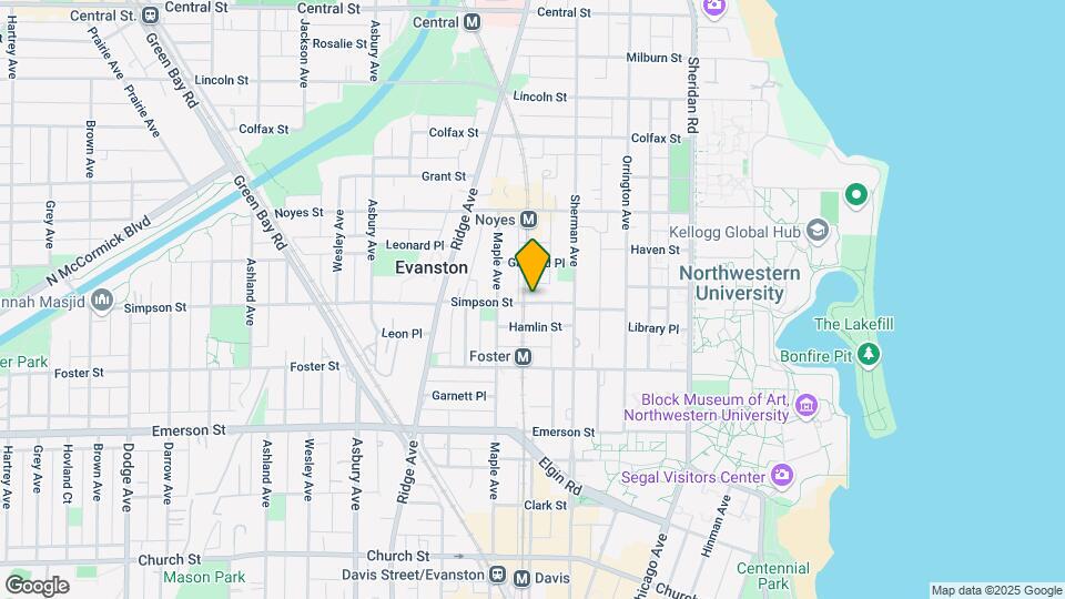 829 Simpson St Mapa y Detalles de la Ubicación