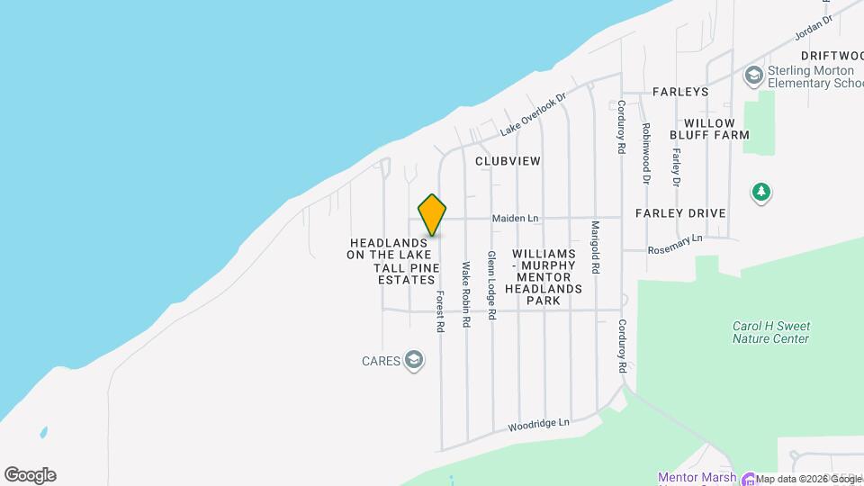 4860 Forest Rd Map and Location Details