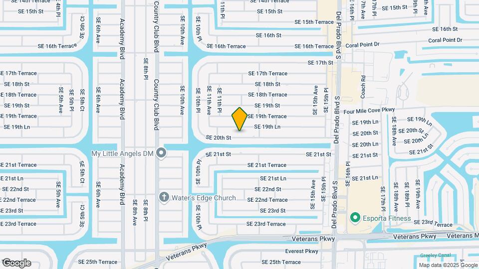 1131 SE 20th St Map and Location Details