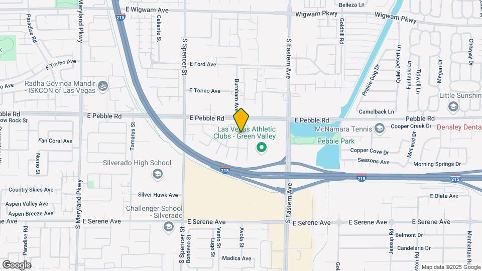 8940 Emery Lake St Map and Location Details