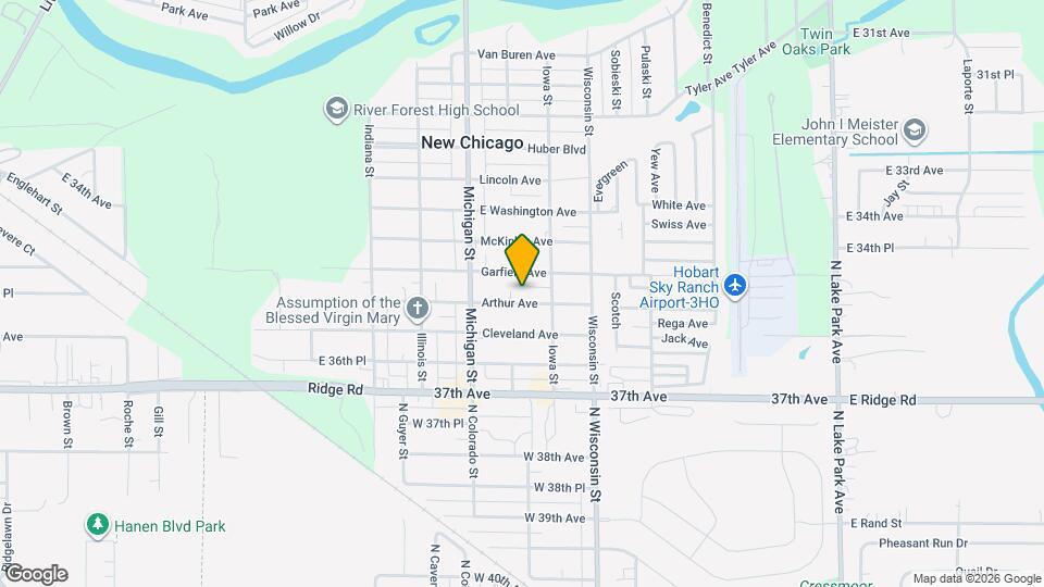 304 Arthur Ave Mapa y Detalles de la Ubicación