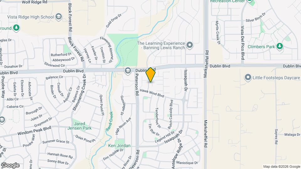 6431 Mustang Rim Dr Map and Location Details