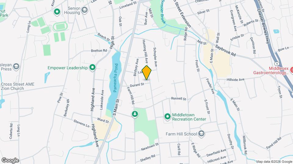 73 Durant St Mapa y Detalles de la Ubicación