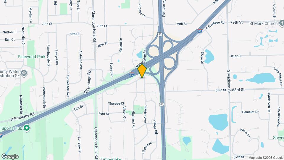 324 Sunrise Ave Map and Location Details