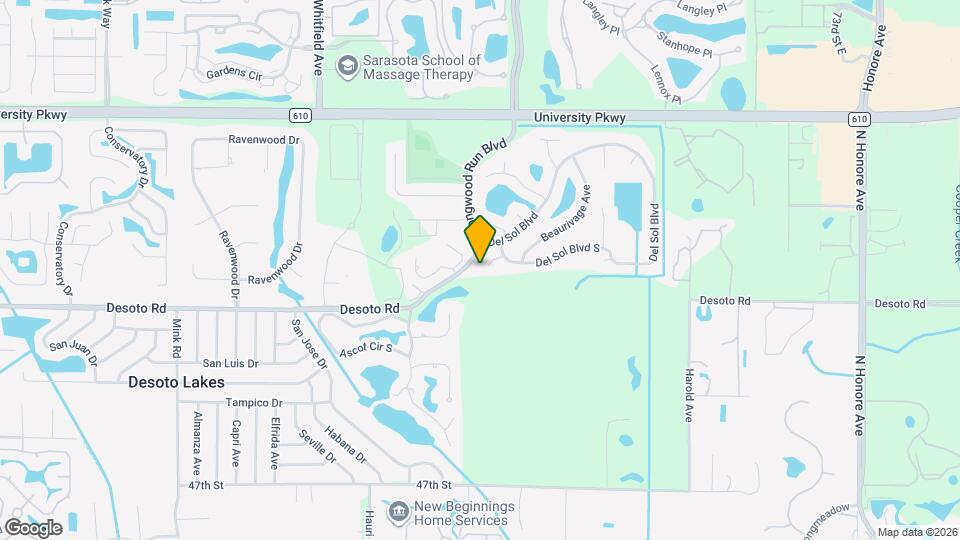 4405 Beauchamp Ct Map and Location Details